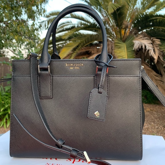 Kate Spade Cameron MD Leather Satchel Crossbody - Picture 5 of 9